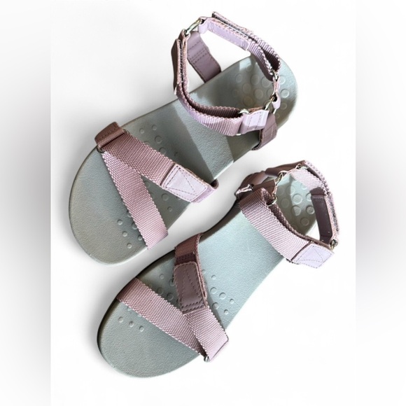 Vionic Candace Webbed Sport Sandal Pink 8 - Picture 3 of 7